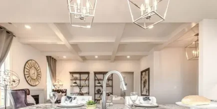 Luxury kitchen with a granite counterop