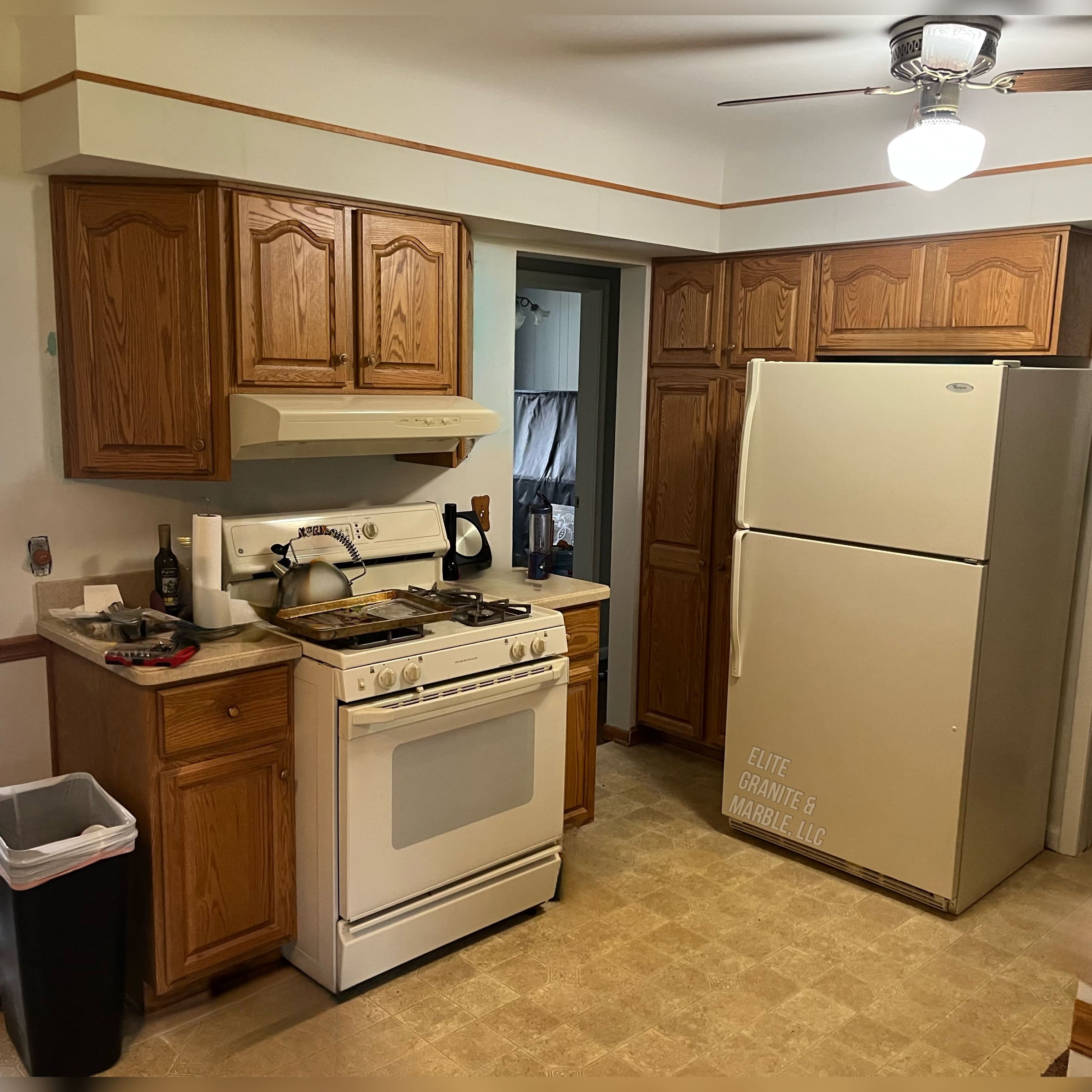 Kitchen before remodel